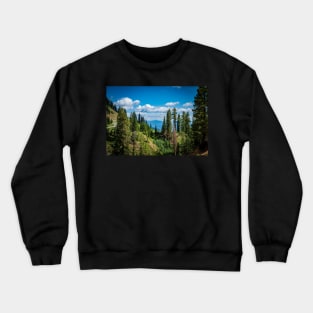 Vista in Lassen Volcanic National Park Crewneck Sweatshirt